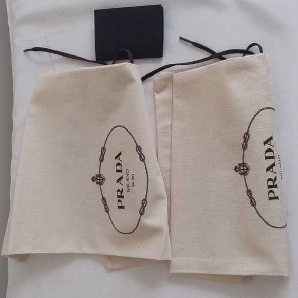 Prada Denim Embroidered Platform Espadrilles Sz 39 / US 8.5-9 - Picture 9 of 12